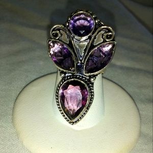 Vintage amethyst ring Size 6
